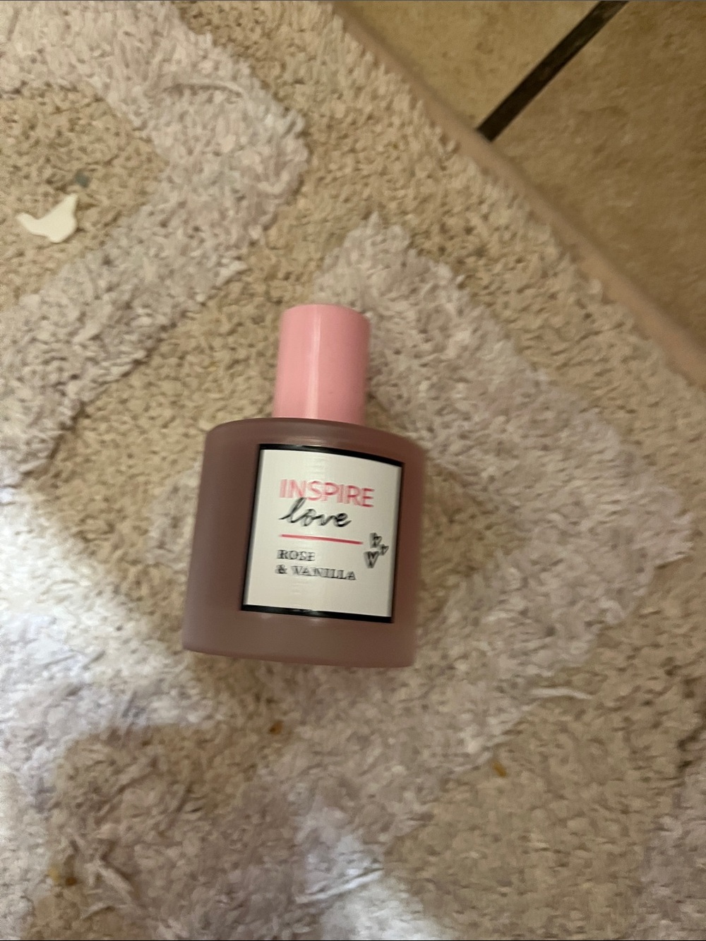 Bath & Body Works Inspire Love Rose & Vanilla Bottle - Pink